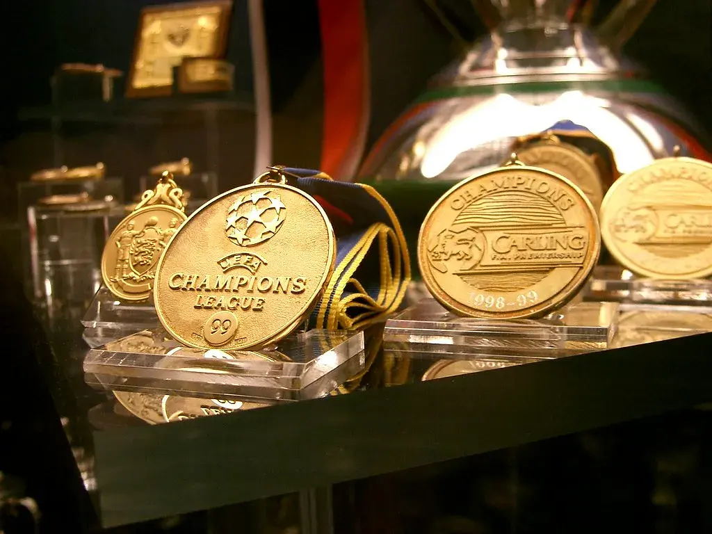Old Trafford : la salle des trophées