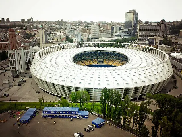 NSC Olimpiyskiy : l'extérieur du stade