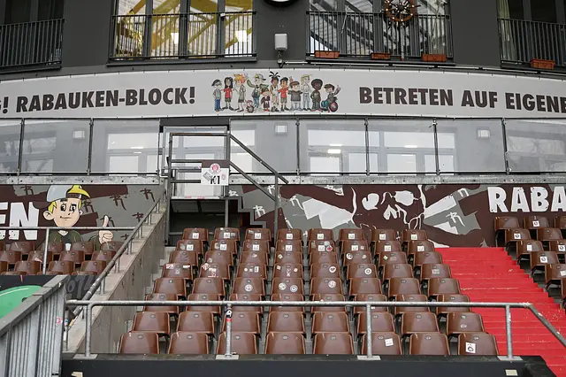 Millerntor-Stadion: the stands