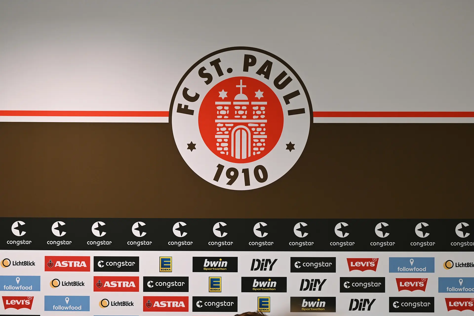 Millerntor-Stadion: the press room