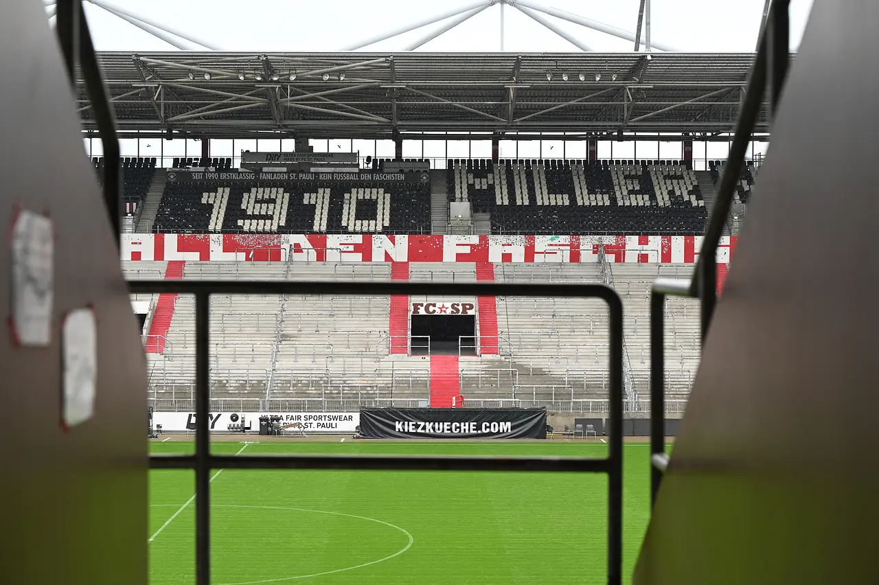 Millerntor-Stadion: view of the pitch