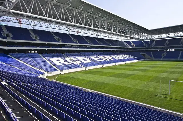 RCDE Stadium: the stands