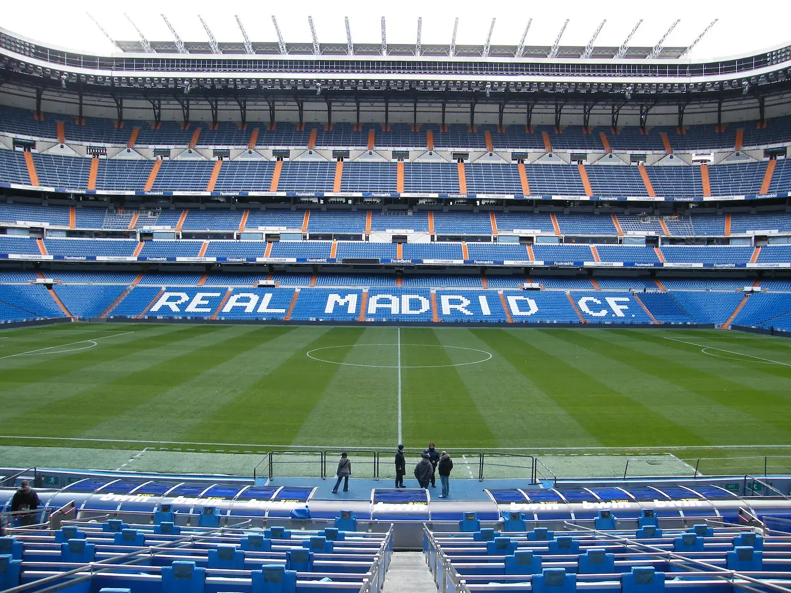 Estadio Santiago Bernabéu: panoramic view