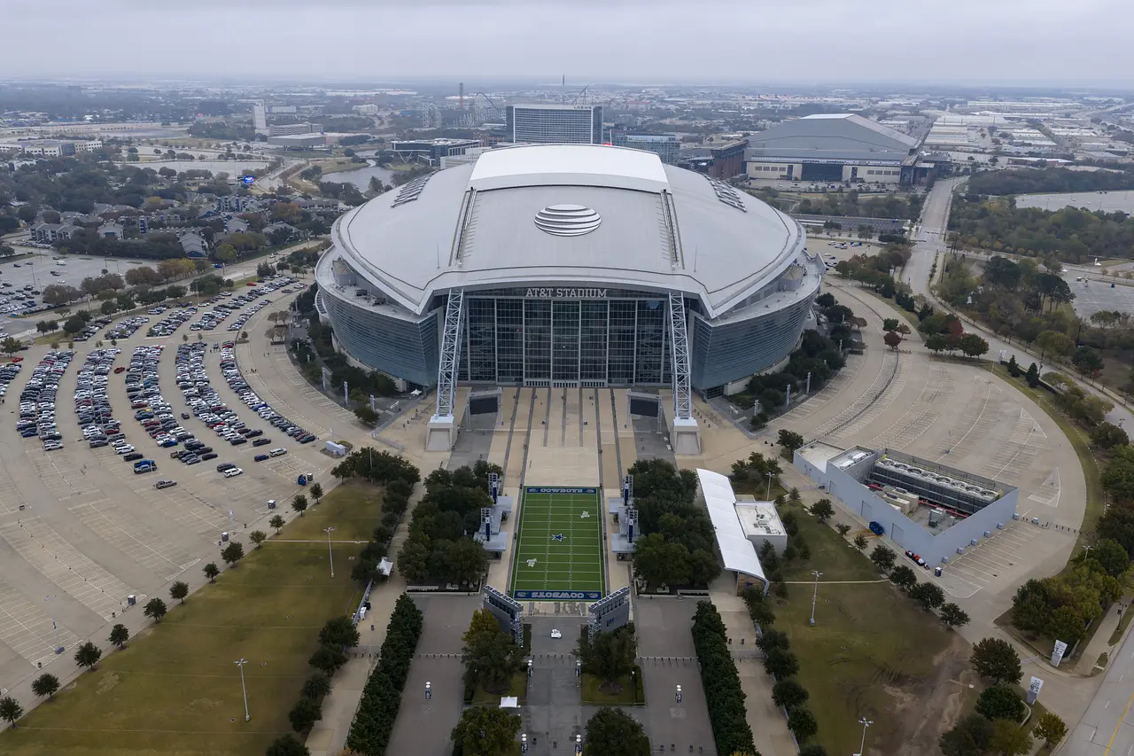 AT&T Stadium: veduta aerea