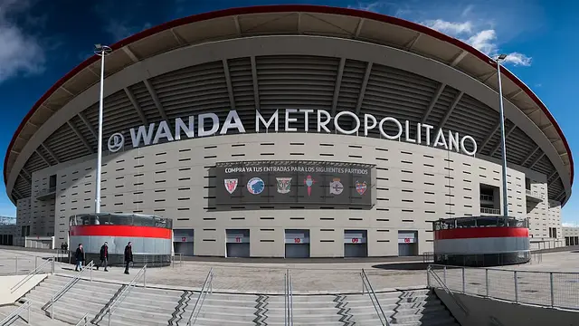 Riyadh Air Metropolitano: das Stadion von außen