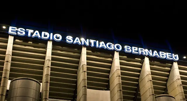 Estadio Santiago Bernabéu: el exterior del estadio