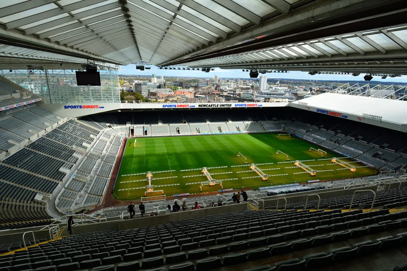 St James' Park : les tribunes