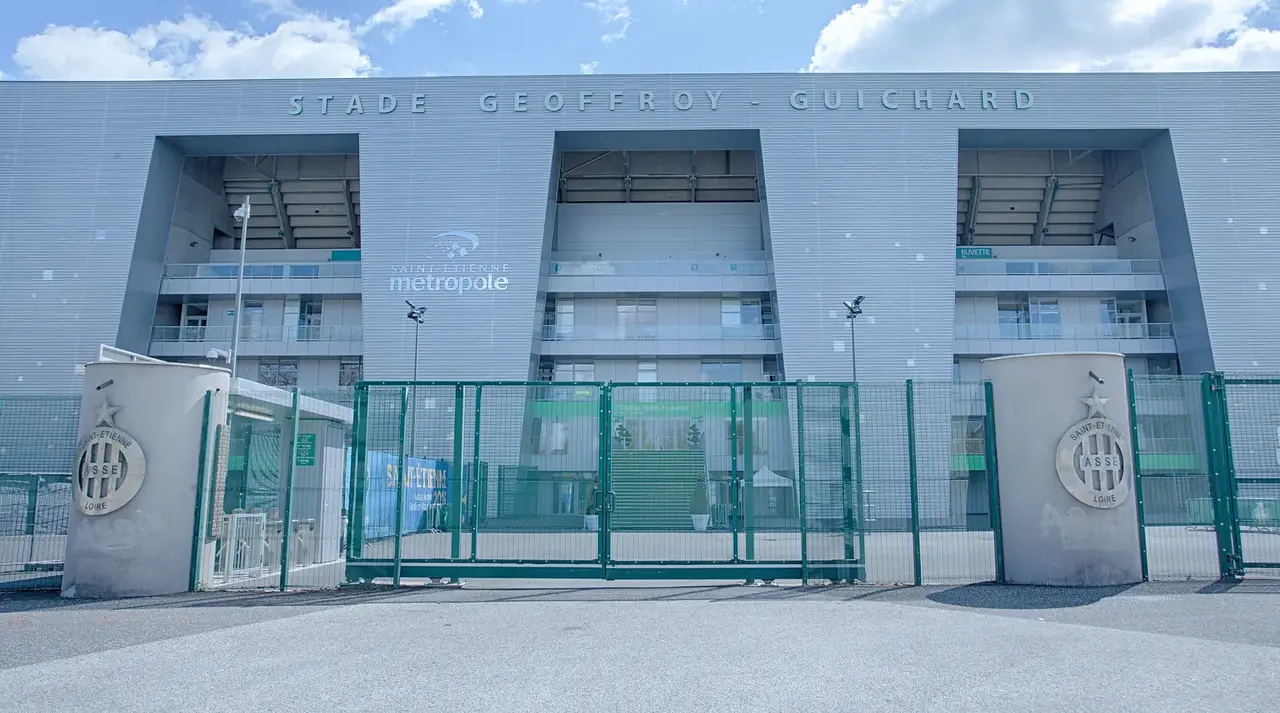 Stade Geoffroy-Guichard: der Stadioneingang