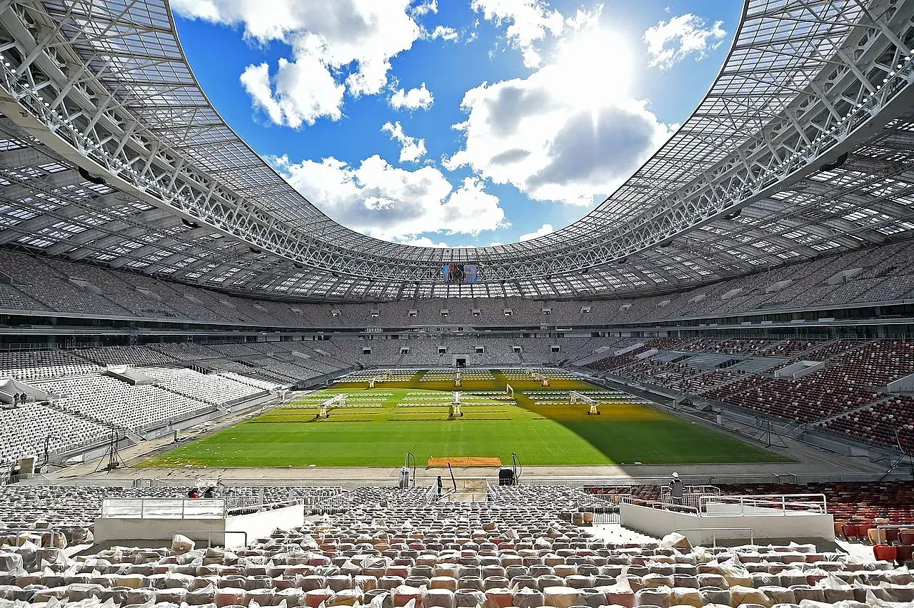 Luzhniki Stadium: Panoramablick