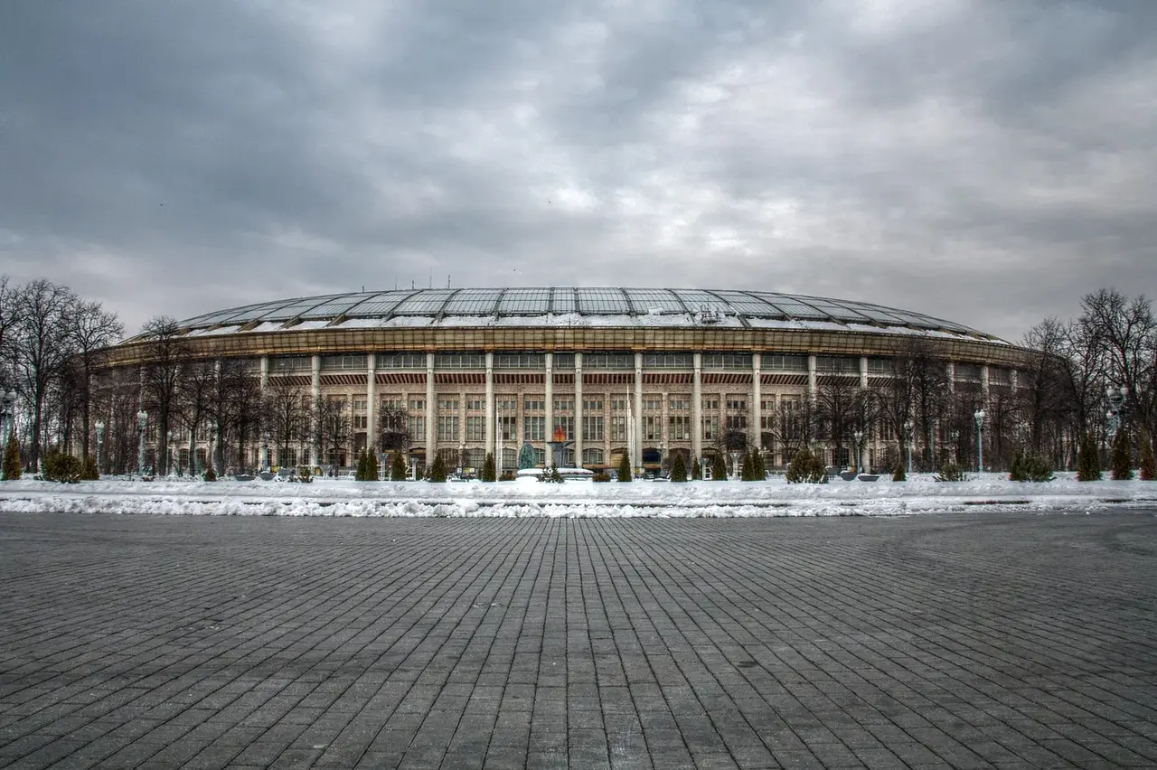 Luzhniki Stadium: the stadium entrance