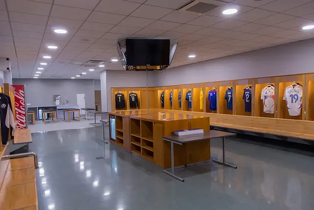 Stade de France : le vestiaire des joueurs