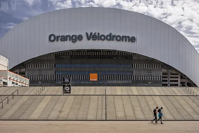 Stade Vélodrome: das Stadion von außen