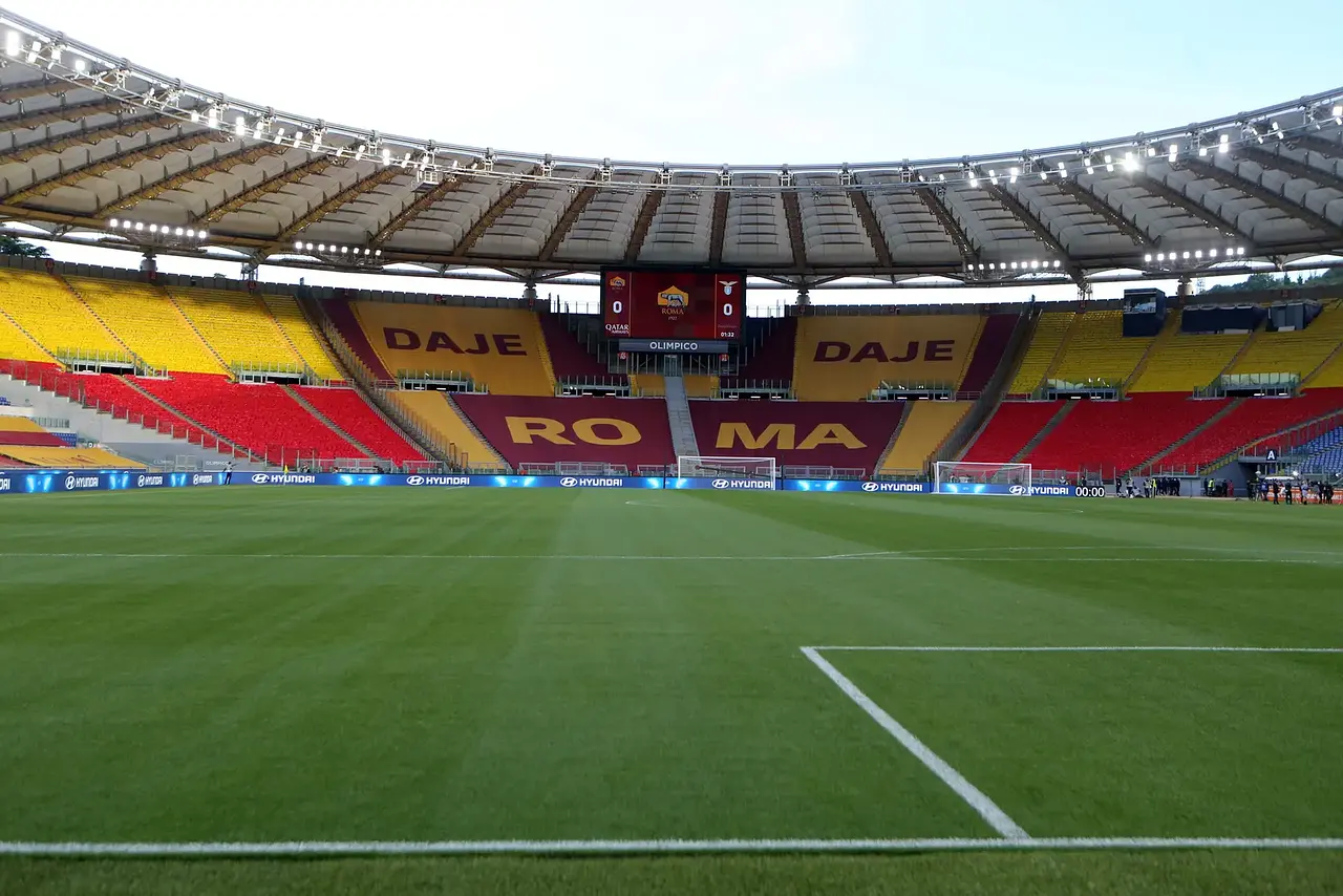 Stadio Olimpico : l'intérieur du stade