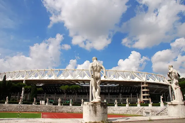 Stadio Olimpico : l'extérieur du stade