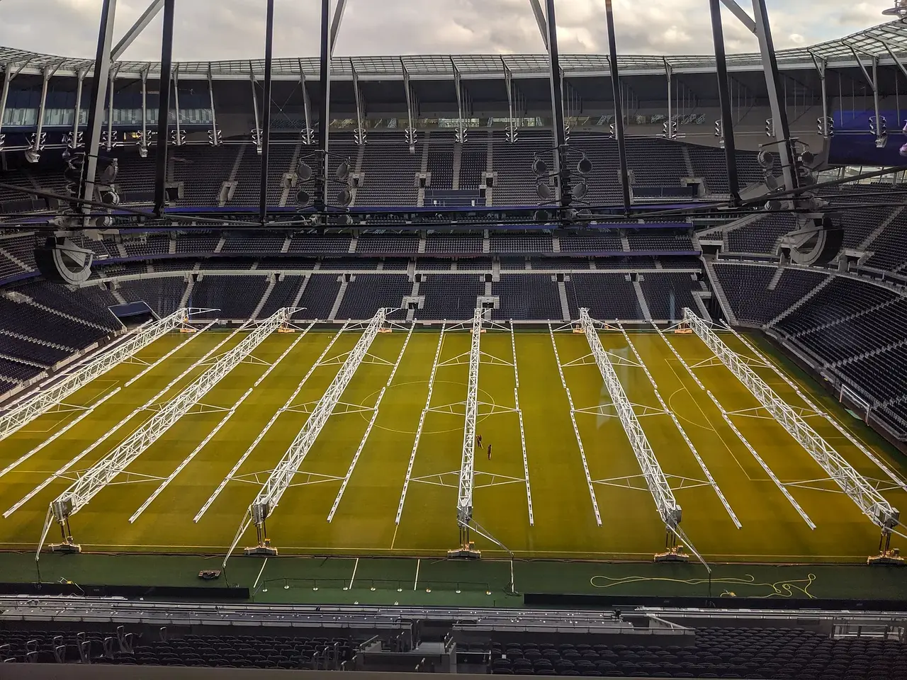 Tottenham Hotspur Stadium : vue panoramique