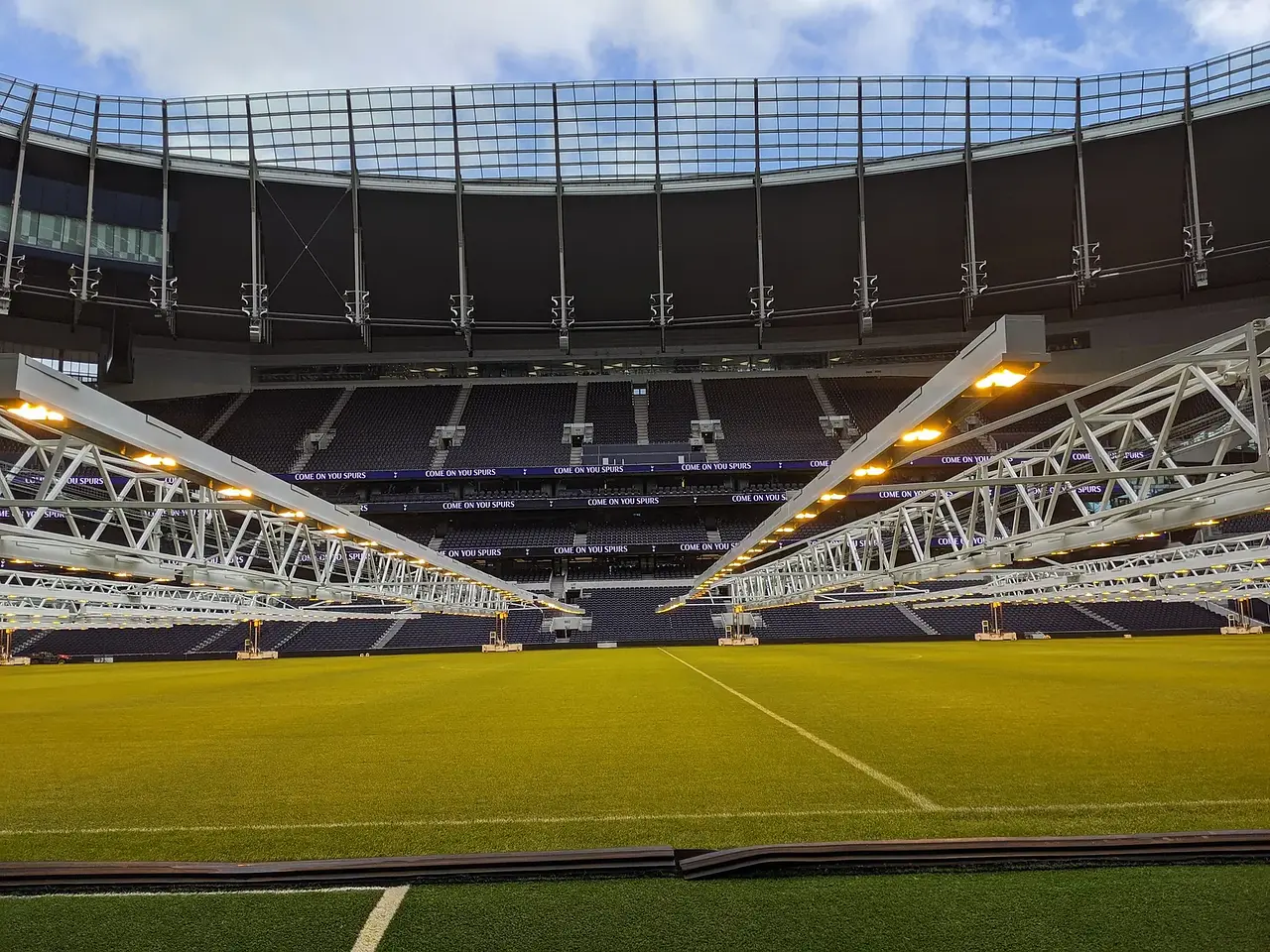 Tottenham Hotspur Stadium : la pelouse
