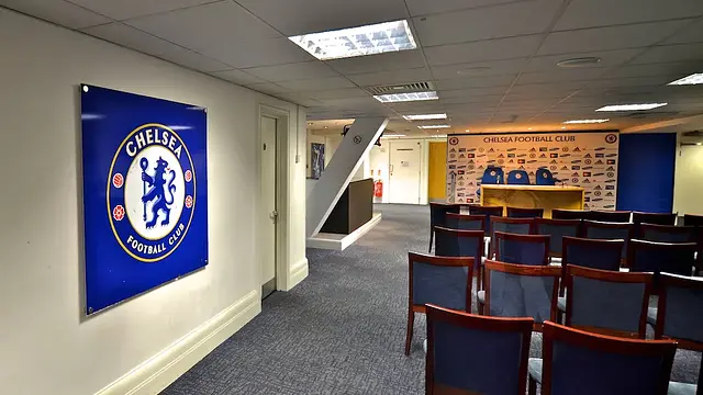 Stamford Bridge : la salle de presse