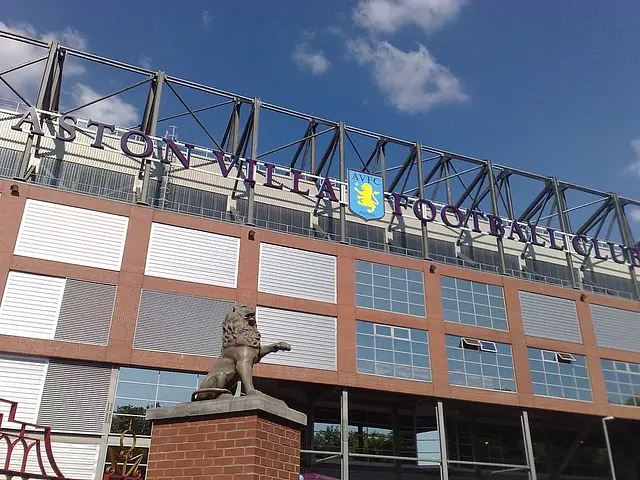 Villa Park : la tribune Trinity Road