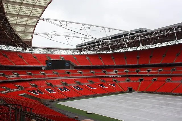 Wembley Stadium: inside the stadium