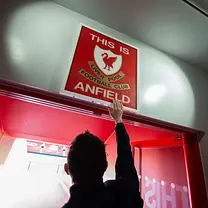 Audio-geführte Tour durch Anfield Stadion